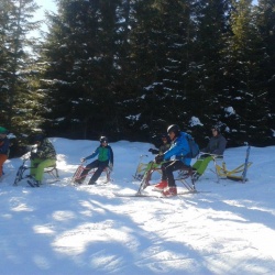 Skibob fahren - HS Obdach