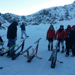 Gletschertraining der Schüler-NM - Kauntertaler Gletscher